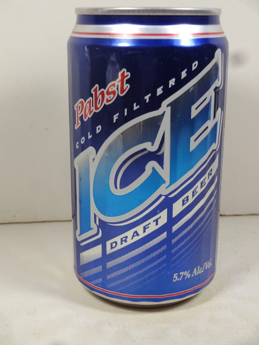 Pabst Ice Draft Beer - Cold Filtered - Click Image to Close